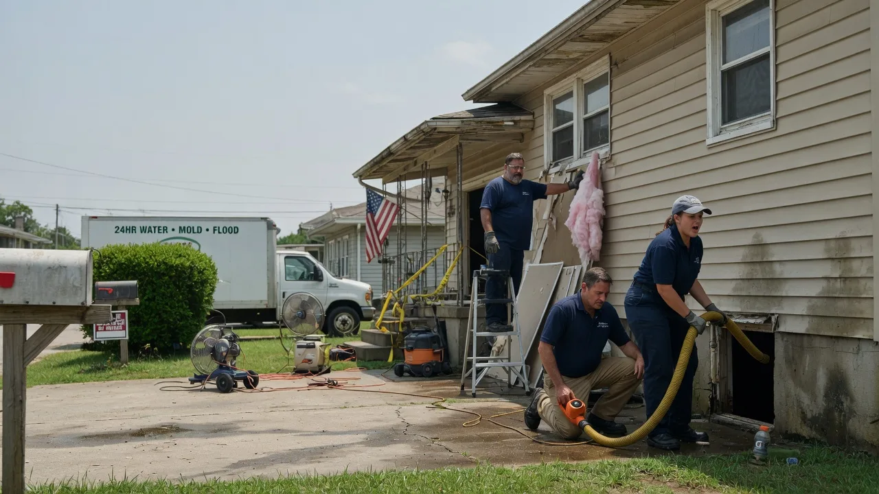 Water Damage Repair in Monroe City, IN near me
